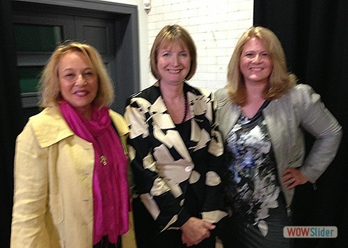 Livvy-and-Chrissie-with-Harriet-Harman